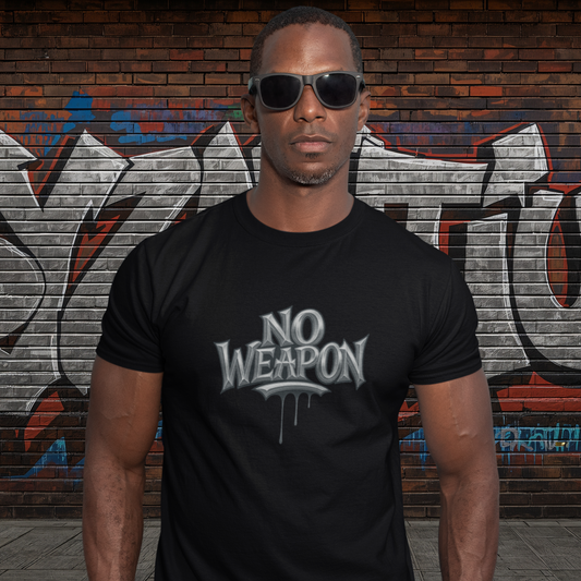 NO WEAPON SILVER TEE