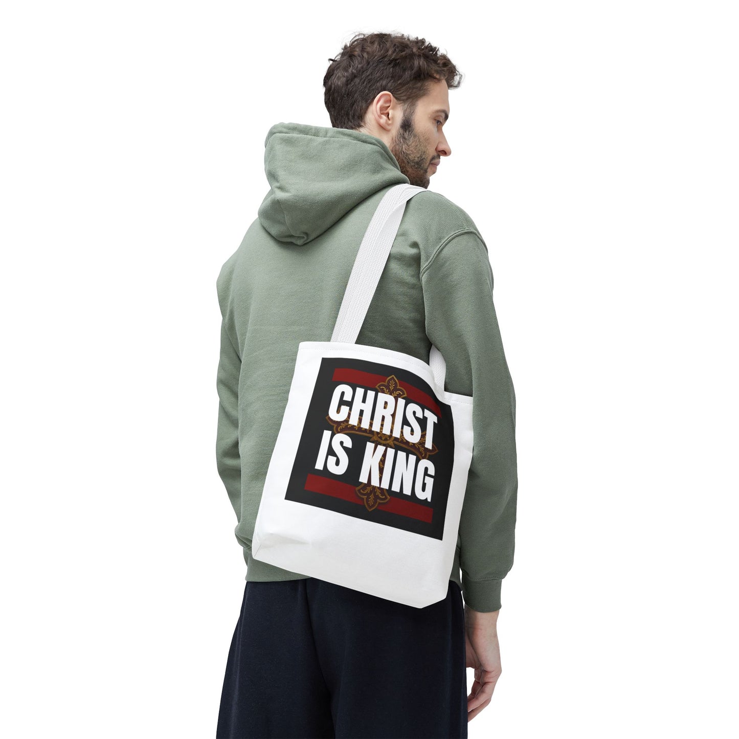 ✧ CHRIST IS KING – INSPIRATIONAL TOTE BAG ✧