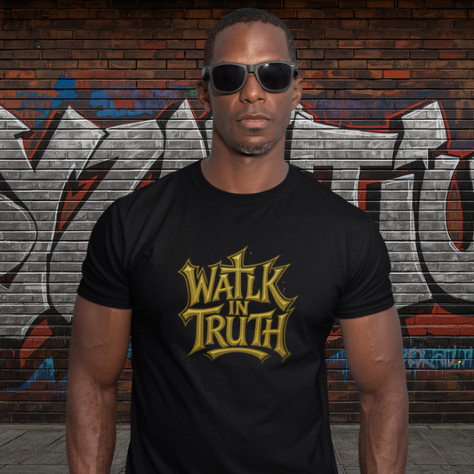 WALK IN TRUTH GOLD TEE