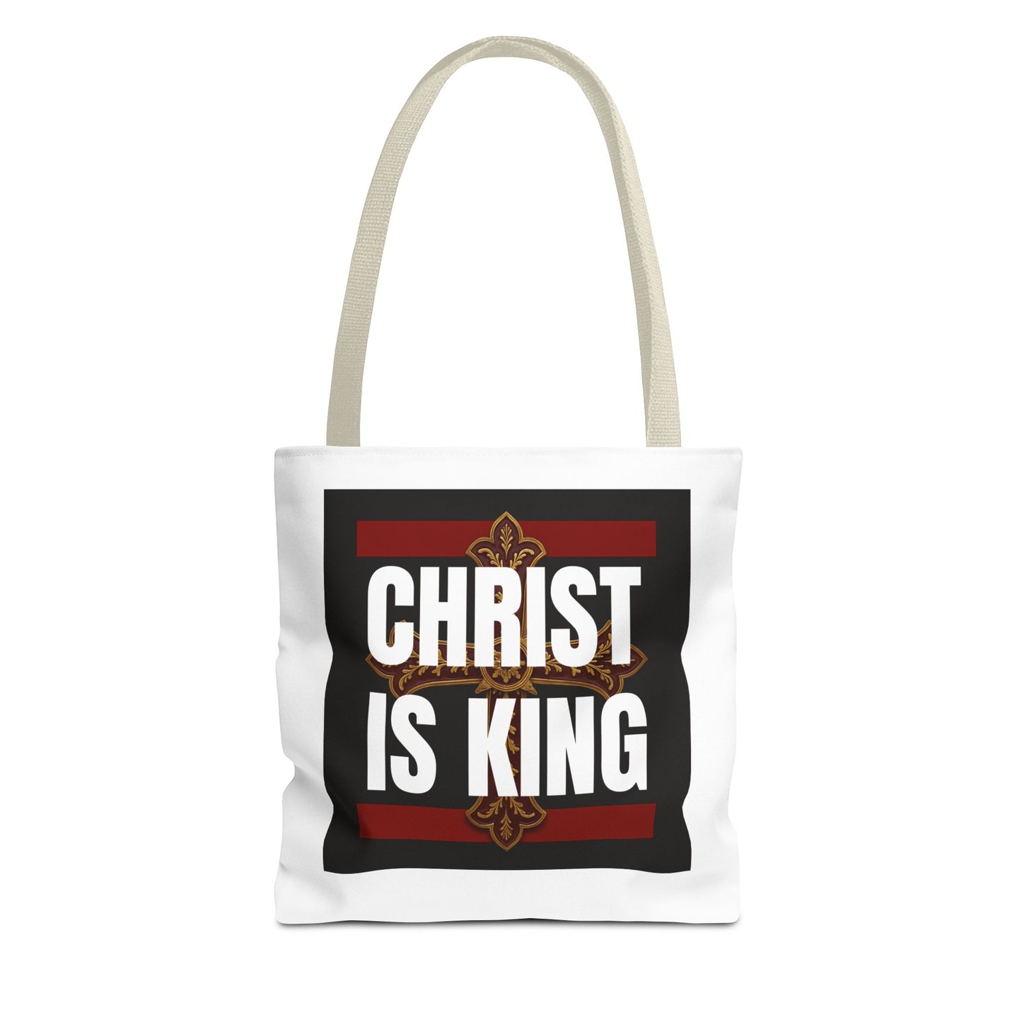 ✧ CHRIST IS KING – INSPIRATIONAL TOTE BAG ✧