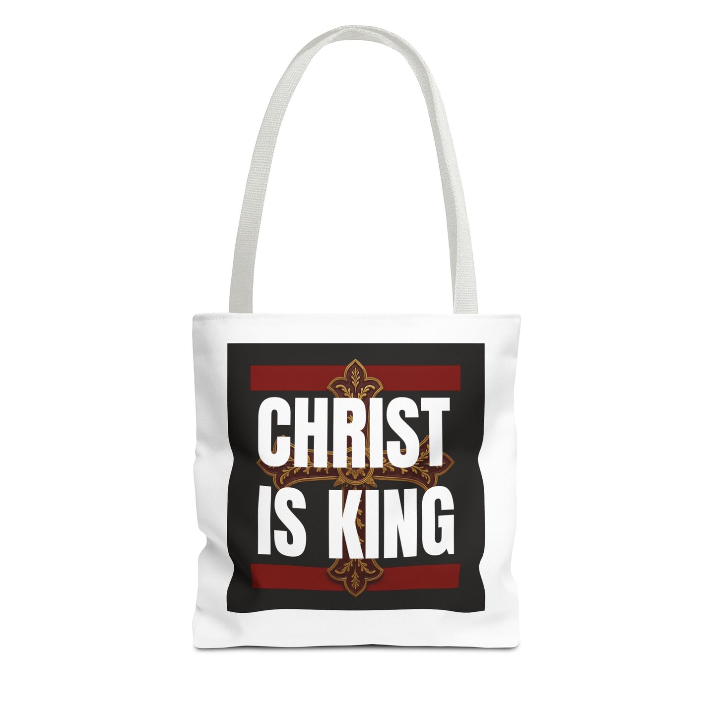 ✧ CHRIST IS KING – INSPIRATIONAL TOTE BAG ✧