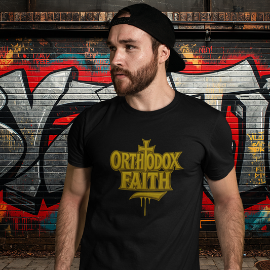 ORTHODOX FAITH GOLD TEE