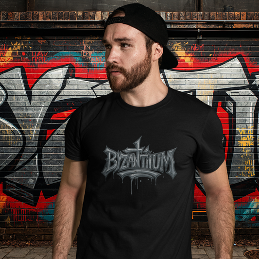 BYZANTIUM HERITAGE SILVER TEE
