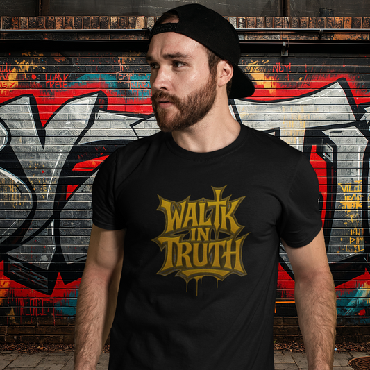 WALK IN TRUTH GOLD TEE