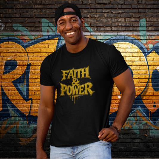 FAITH & POWER GOLD TEE III
