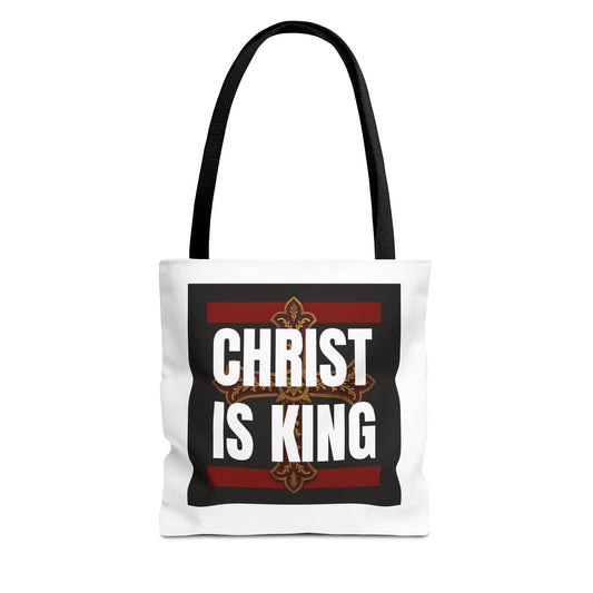 ✧ CHRIST IS KING – INSPIRATIONAL TOTE BAG ✧
