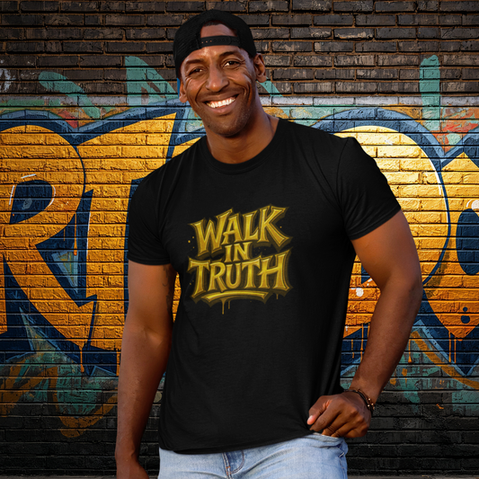 WALK IN TRUTH GOLD TEE