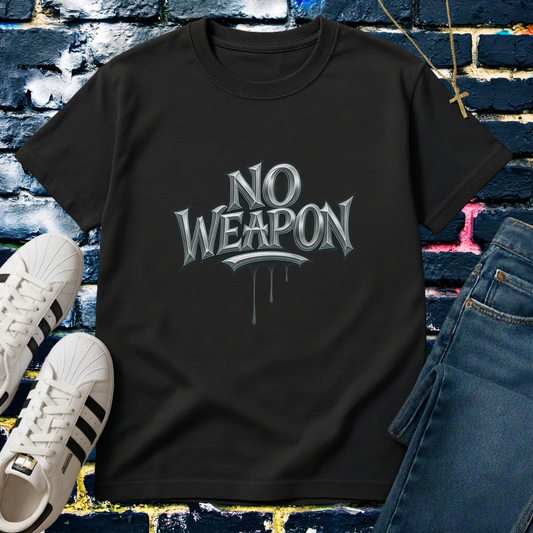 NO WEAPON SILVER TEE