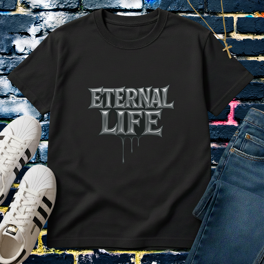 ETERNAL LIFE SILVER TEE