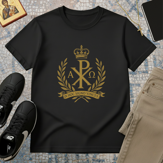 ROYAL CHI-RHO CROWN TEE