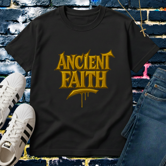 ANCIENT FAITH GOLD TEE