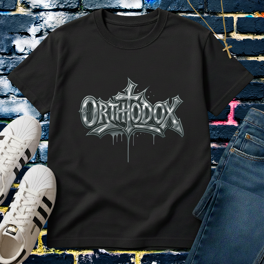 ORTHODOX AUTHENTIC FAITH SILVER TEE