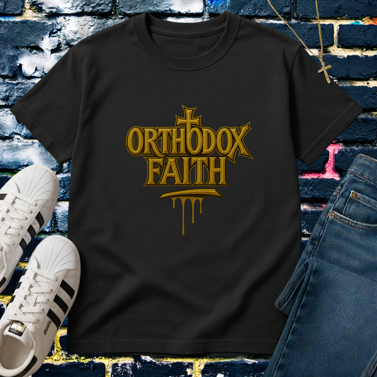 ORTHODOX FAITH GOLD TEE