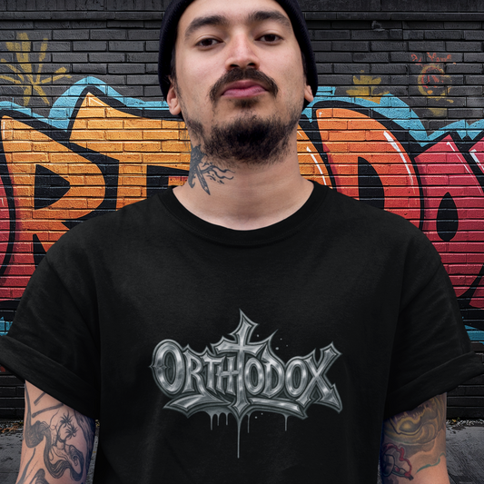 ORTHODOX AUTHENTIC FAITH SILVER TEE