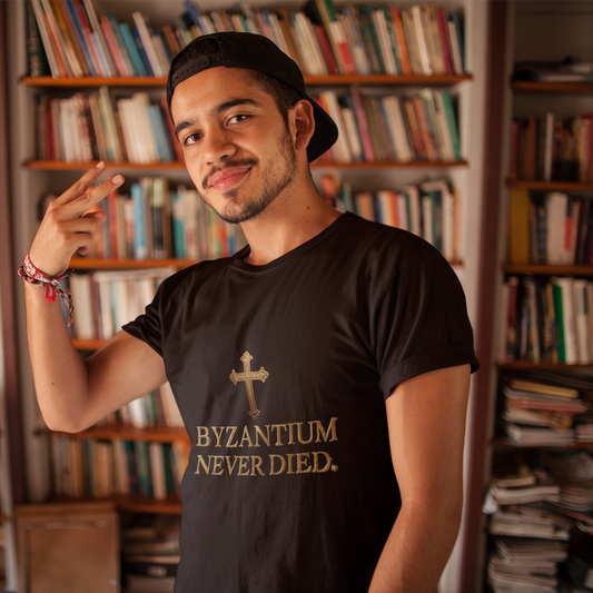 BYZANTIUM NEVER DIED TEE